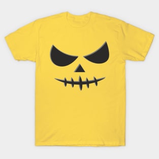 Halloween pumpkin face design T-Shirt